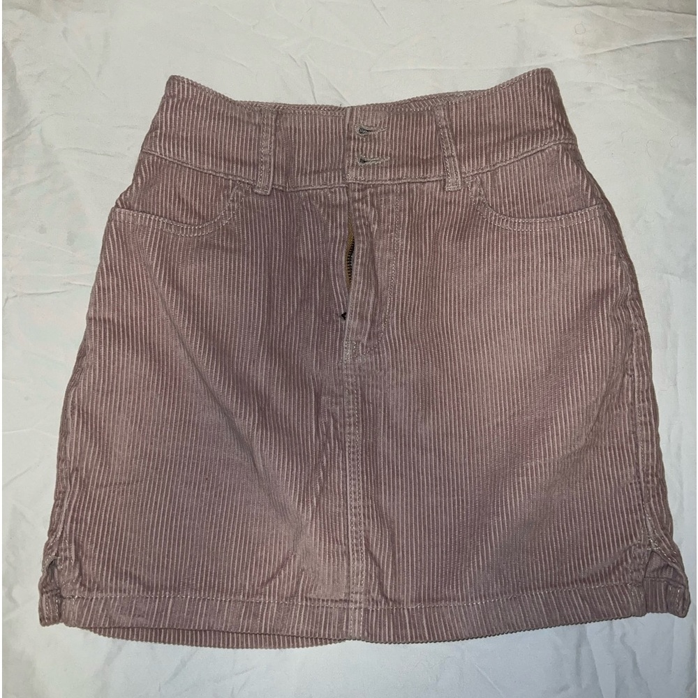 Cute high waisted corduroy skirt